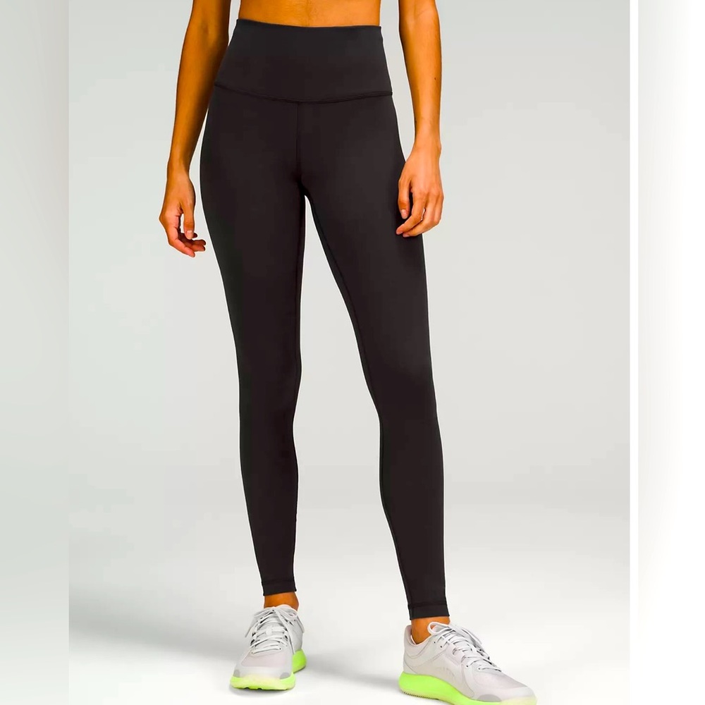 Lululemon black leggings 31” inseam- SIZE 4